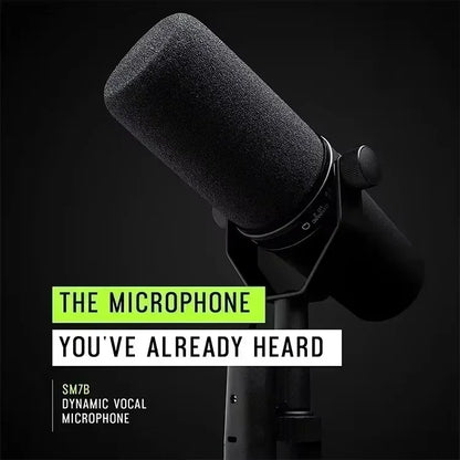 SM7B Dynamic Microphone for Professional Podcasting - Smarsty
