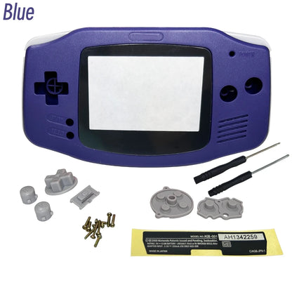 GBA Console Replacement Shell Case With Screen Lens - Smarsty