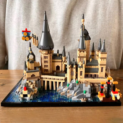 New Wizardry Castle Micro Building Blocks Sets Harry Potter Gothic Architecture DIY Model Kit for Kids & Adults Gifts 2700+pcs by Smarsty