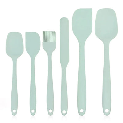 Heat Resistant Silicone Spatula Set for Baking - Smarsty
