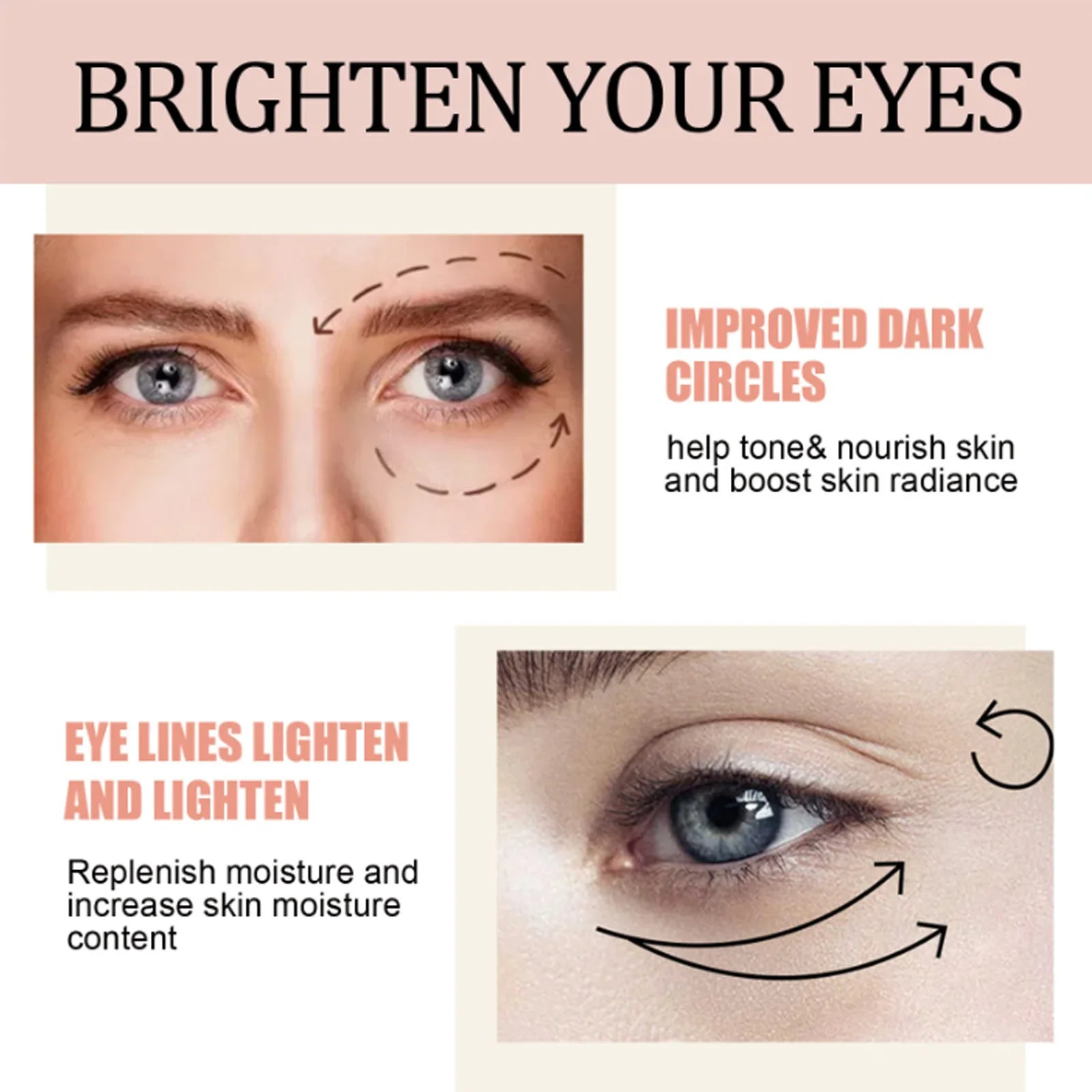 Retinol Eye Cream Stick for Dark Circles and Puffiness - Smarsty
