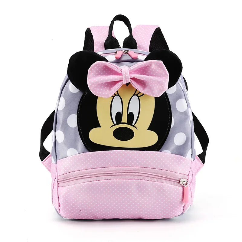 Cute Cartoon Kids Backpack Minnie Mouse Style For Toddlers - Smarsty