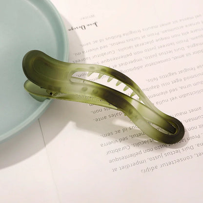 Acrylic Matte Duckbill Hair Claw Clips Strong Comfortable - Smarsty