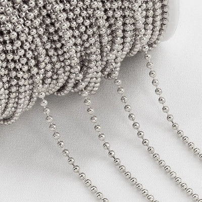 No Fade 2 Meter Stainless Steel Chain For Jewelry Making - Smarsty