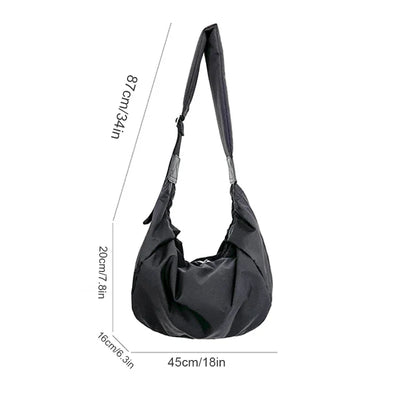 Nylon Womens Large Capacity Shoulder Bag Crossbody - Smarsty