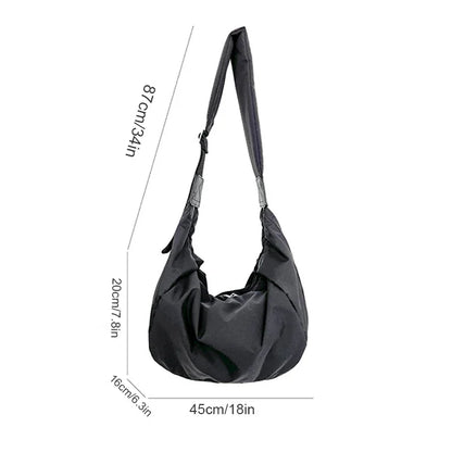 Nylon Womens Large Capacity Shoulder Bag Crossbody - Smarsty