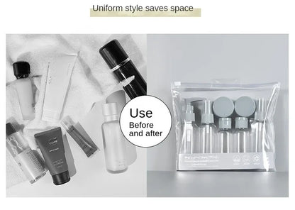 Portable Refillable Travel Bottle Set for Skincare - Smarsty