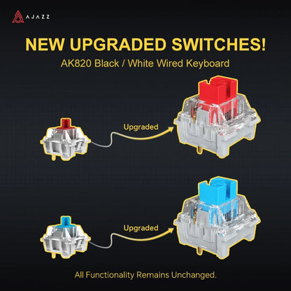 Gaming Mechanical Keyboard Bluetooth 5.1 With Hot Swapping