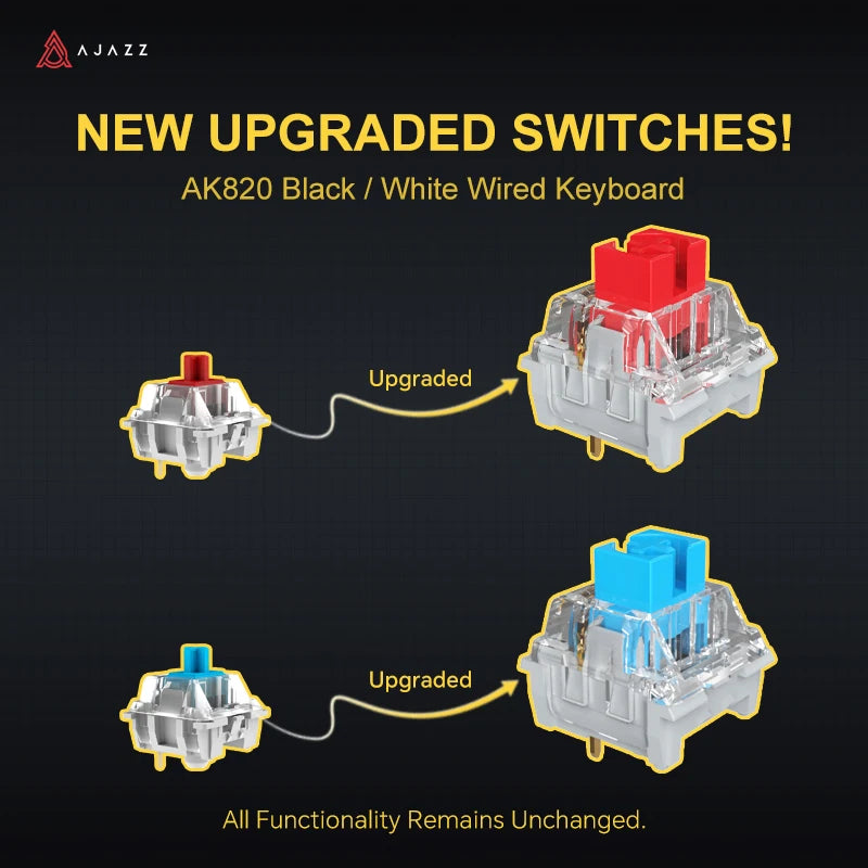 Gaming Mechanical Keyboard Bluetooth 5.1 With Hot Swapping