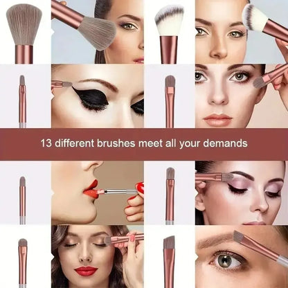 Professional Soft Fluffy Makeup Brush Set for Flawless Application - Smarsty