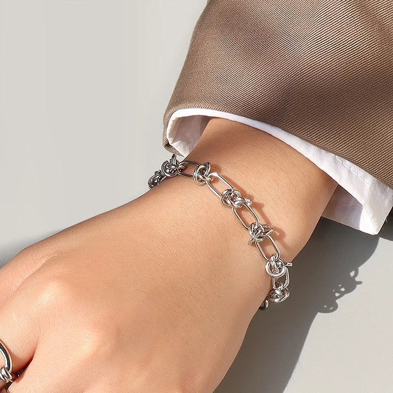 316L Stainless Steel Cuban Chain Bracelet for All - Smarsty
