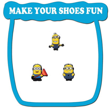 12Pcs MINISO Series Cartoon Shoe Charms For Slides Sandals, PVC Shoe Decorations Accessories For Christmas Birthday Gift Party