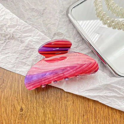 Vintage Floral Hair Claw Clip Elegant Colorful Design - Smarsty