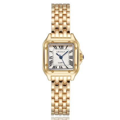 Square Alloy Women Quartz Watch for Casual Style - Smarsty