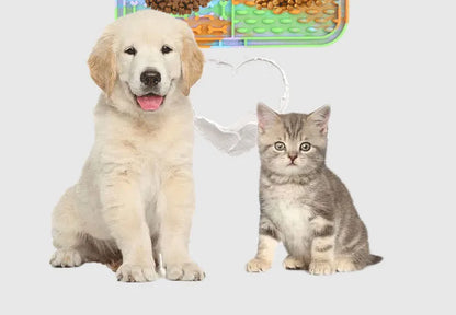 Silicone Pet Lick Mat for Slow Feeding Dogs - Smarsty