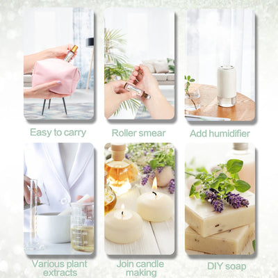 EUQEE Long Lasting Fragrance Oil Roll-On 10ml - Smarsty