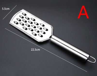Stainless Steel Handheld Cheese Grater Multi-PurposeKitchen Food Graters for Chocolate Butter Fruit Vegetable Kitchen Items by Smarsty