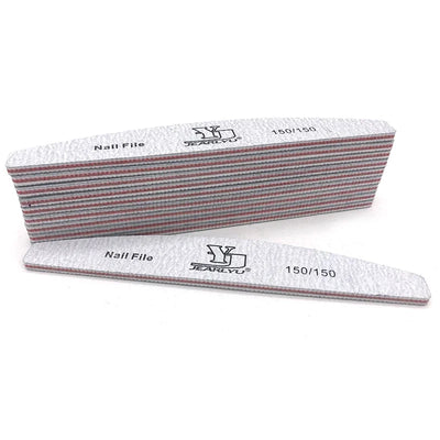 5Pcs Nail File Set with Mixed Grits for Professional Manicure - Smarsty