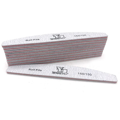 5Pcs Nail File Set with Mixed Grits for Professional Manicure - Smarsty