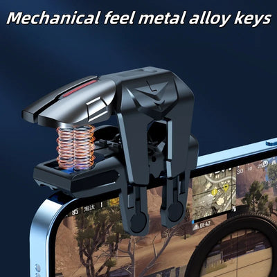 Ergonomic Mobile Game Trigger with Retractable Design - Smarsty