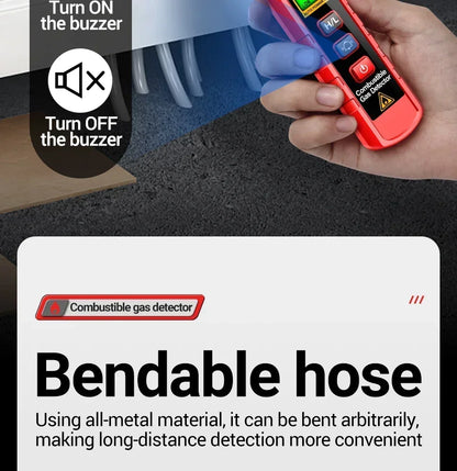 Portable Gas Leak Detector with LCD Display - Smarsty