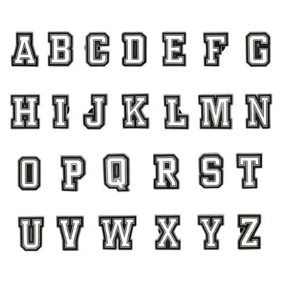 Letter Shoe Charms Decorations for Crocs 1pcs Alphabet Pins Boys Girls Kids Jeans Women Charm Xmas Gifts Favors Shoe Accessories - Smarsty