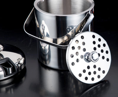 Portable Stainless Steel Ice Bucket for Outdoor Parties - Smarsty