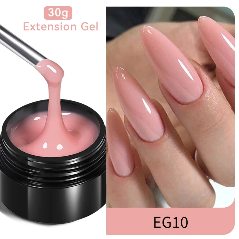 Born Pretty 30ml Milky White Nail Extension Gel - Smarsty