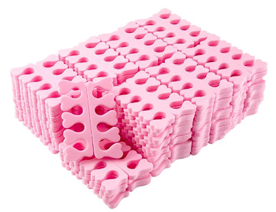 Soft Sponge Nail Art Toe Separators for Perfect Pedicures - Smarsty