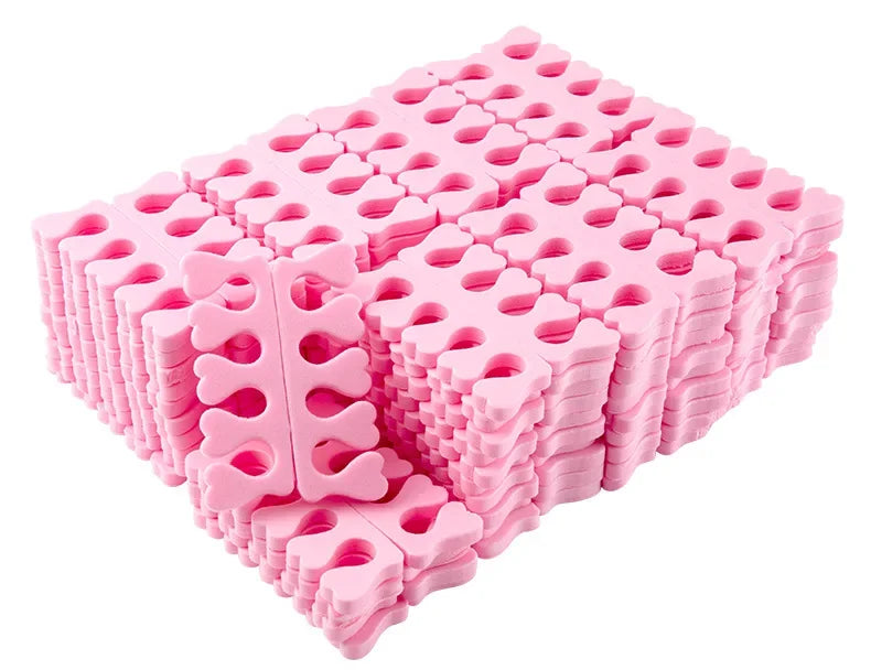 Soft Sponge Nail Art Toe Separators for Perfect Pedicures - Smarsty