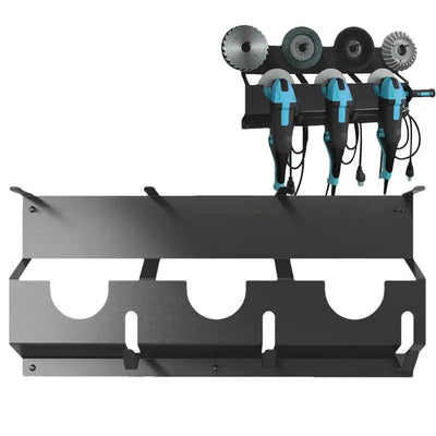 Wall Mount Angle Grinder Holder Angle Grinder Stand Angle Grinder Disc Grinder Cable Storage Rack For Cutting Polishing Machines by Smarsty