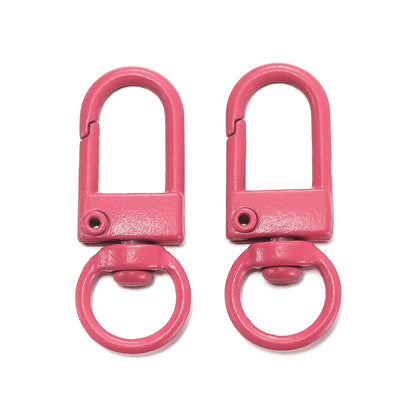 Colorful Alloy Snap Lobster Clasp Keychain Hooks Set - Smarsty