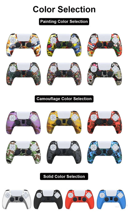 Silicone Protective Cover for PS5 Controller Grips - Smarsty