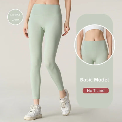 2024 Hot Sale Fitness Lenggings Female Full Length Leggings Running Pants Comfortable And Formfitting Yoga Pants Workout Legging - Smarsty
