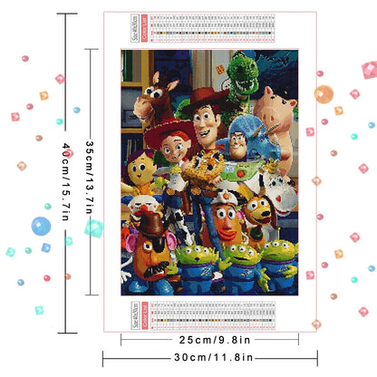 Disney Toy Story Diamond Embroidery Home Decor Gift - Smarsty