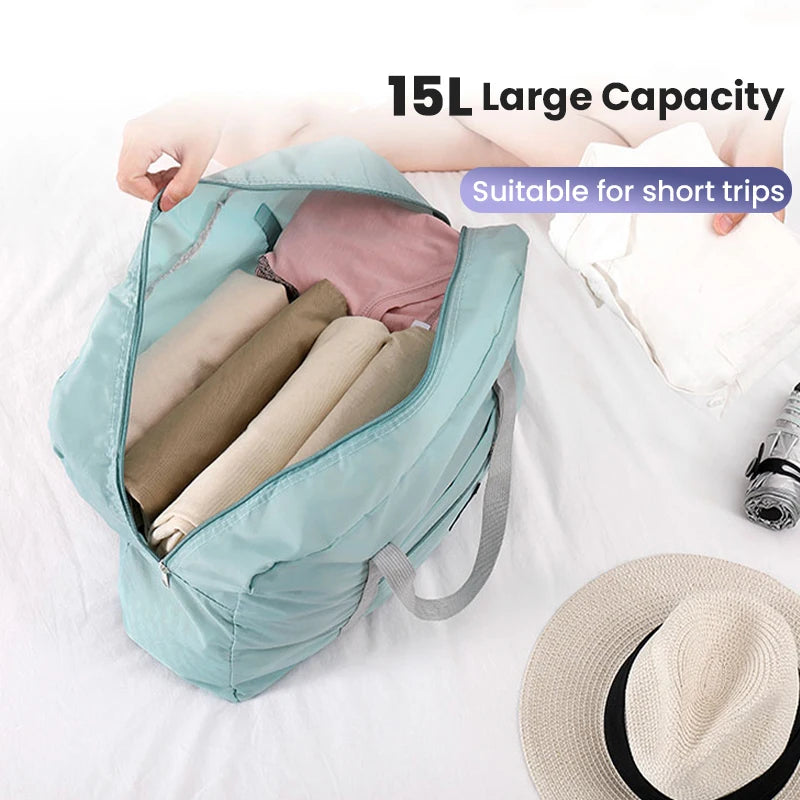 Foldable Travel Duffel Bag Carry On Large Capacity - Smarsty