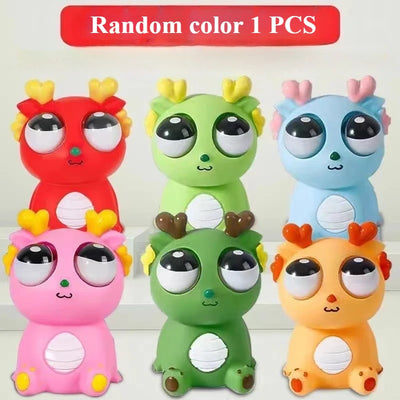 Children's Pool Bath Toys Squeeze OctopusToys And Dragon Dolls That Stare Into Given As Birthday Presents To Relieve Stress - Smarsty