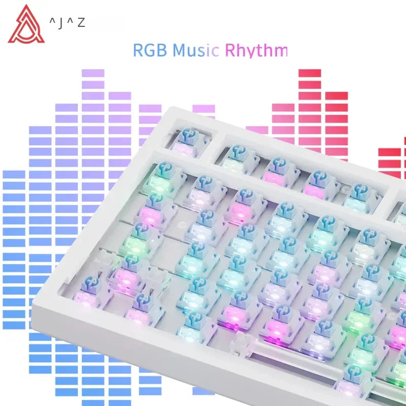 Gaming Mechanical Keyboard 82 Key 75 Percent Dual Mode