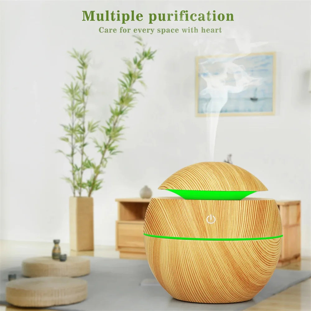 Electric Aromatherapy Humidifier with Ultrasonic Mist - Smarsty
