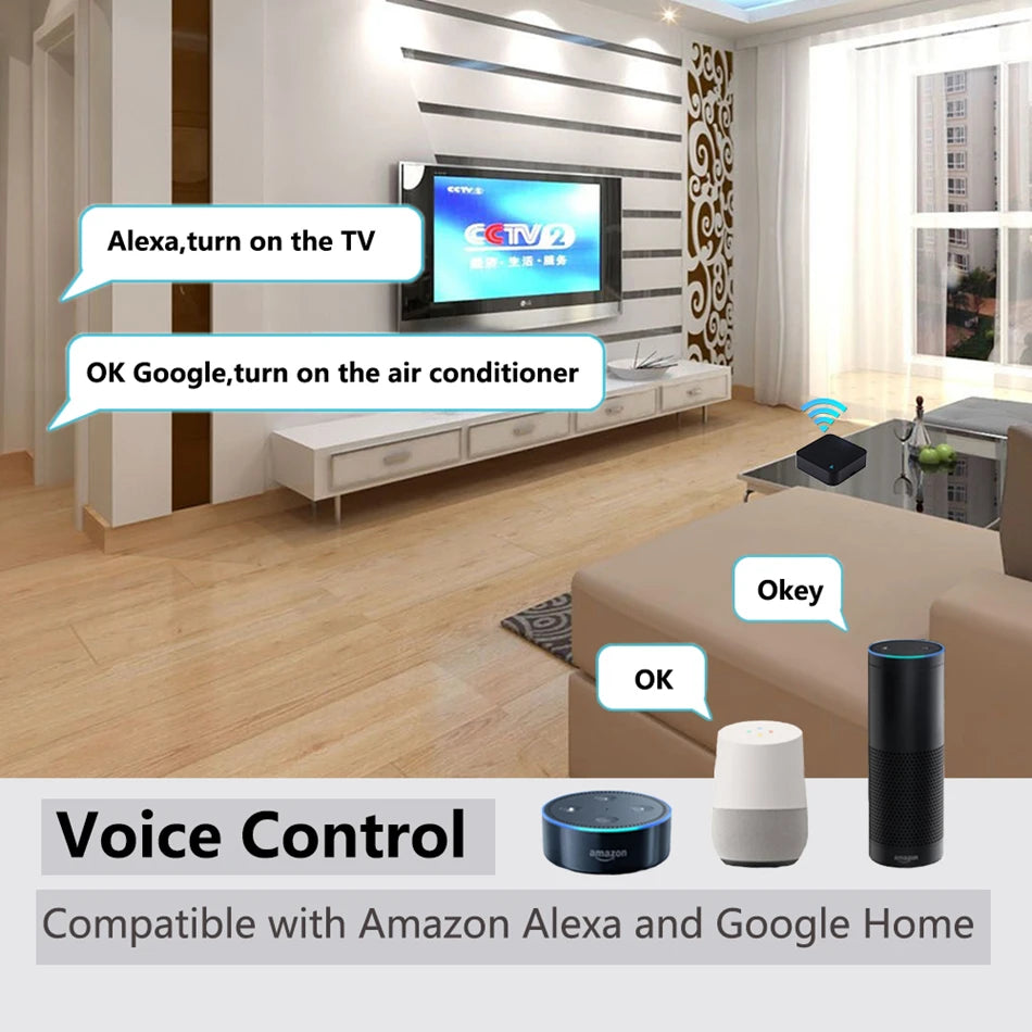 Tuya WiFi IR Remote Control for Smart Home Convenience - Smarsty