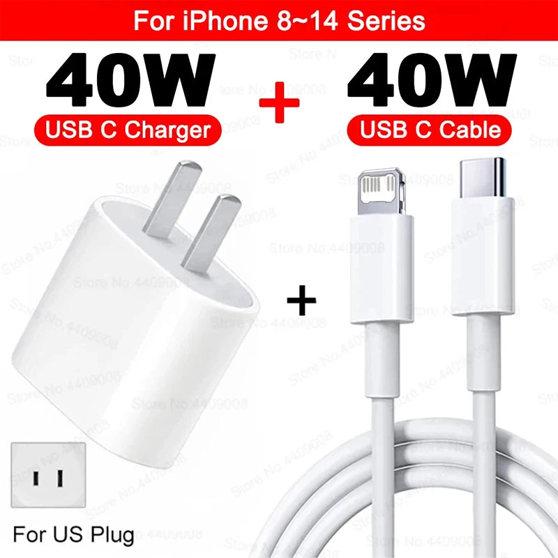 40W USB C Fast Charger iPhone Pro Max Elite Edition - Smarsty