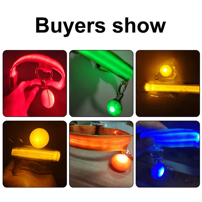 USB Charging Bright LED Dog Collar for Night Safety - Smarsty