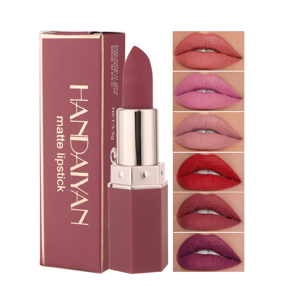 Long-Lasting Matte Lipstick with Velvet Finish - Smarsty