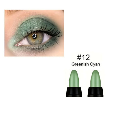 16 Colors Waterproof Pearlescent Eyeliner for Long-Lasting Makeup - Smarsty