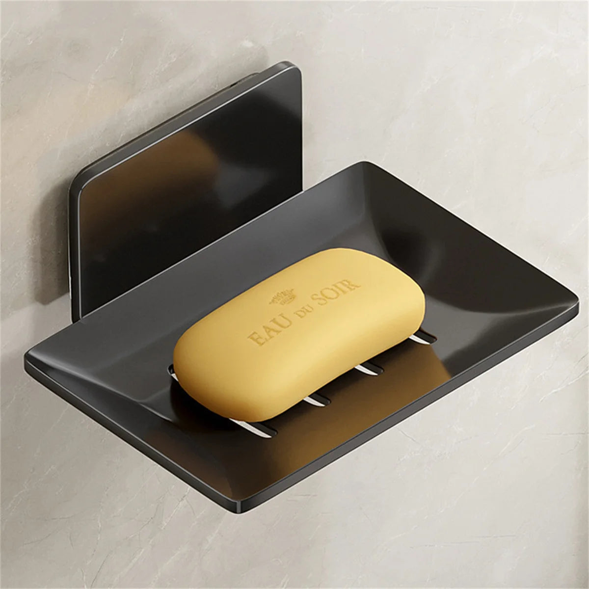 Metal Wall Mounted Soap Dish With Drainage Feature - Smarsty