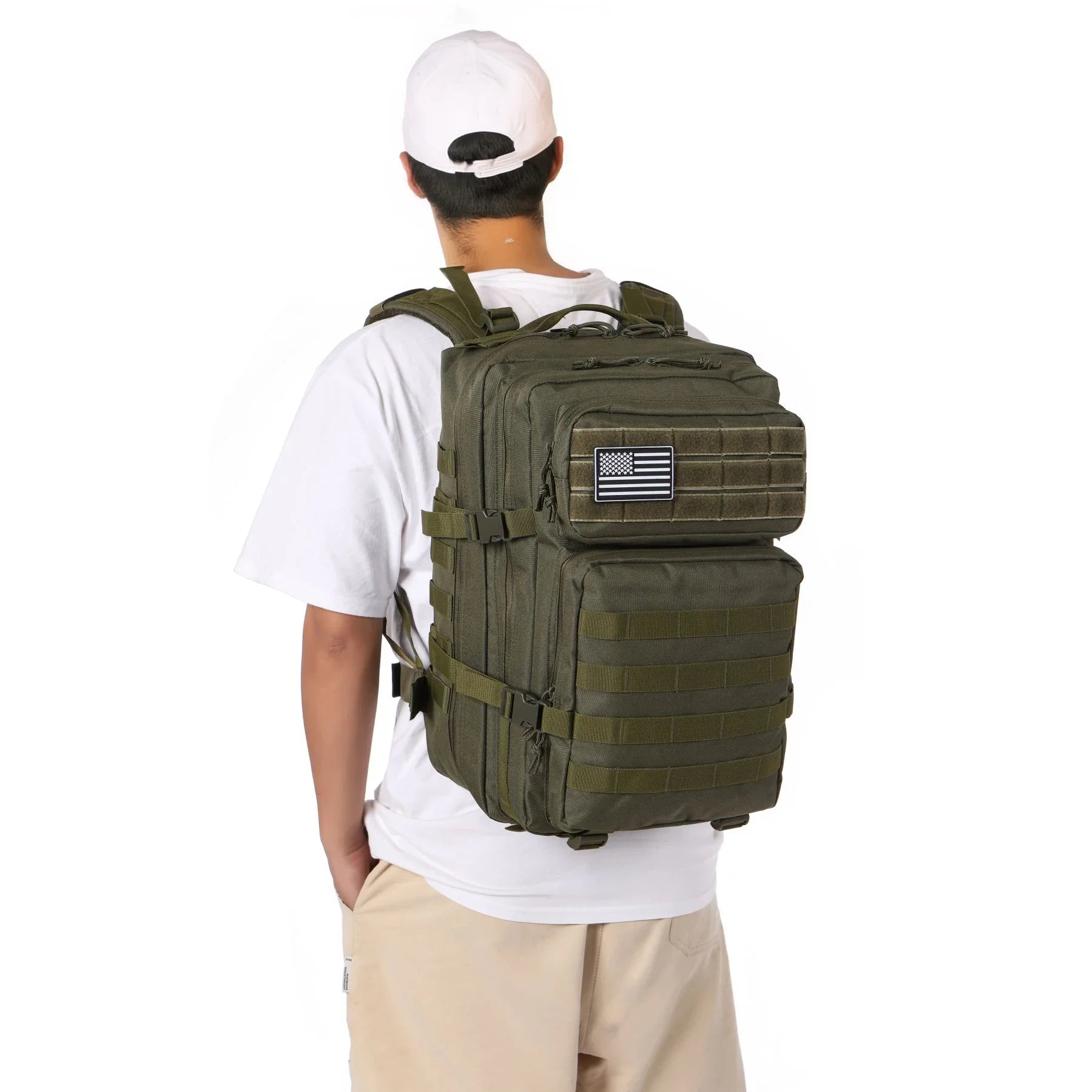 25L/50L Tactical Backpack Molle Bag Outdoor Bags Backpack for Hiking Camping Trekking Hunting Fishing GYM Bags Backpacks - Smarsty