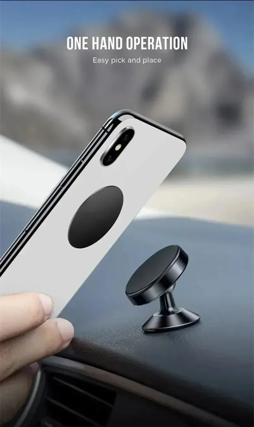 360 Degree Rotation Magnetic Car Phone Holder for iPhone - Smarsty