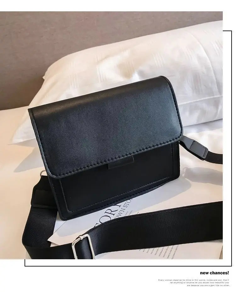 PU Leather Crossbody Bag For Women Travel Friendly Flap - Smarsty