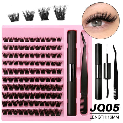 GROINNEYA DIY Lash Extension Kit with Strong Hold Bonds - Smarsty