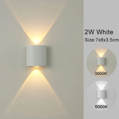 Modern LED Wall Sconces for Indoor Outdoor Lighting - Smarsty